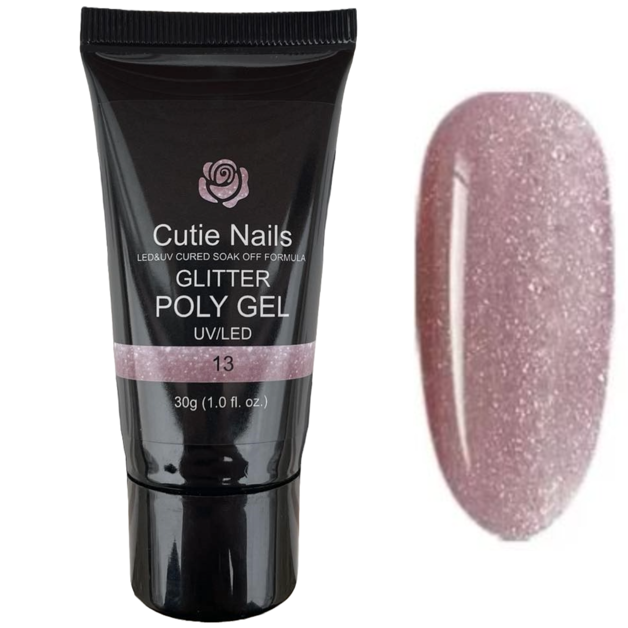 PolyGel Glitter Graceful 13