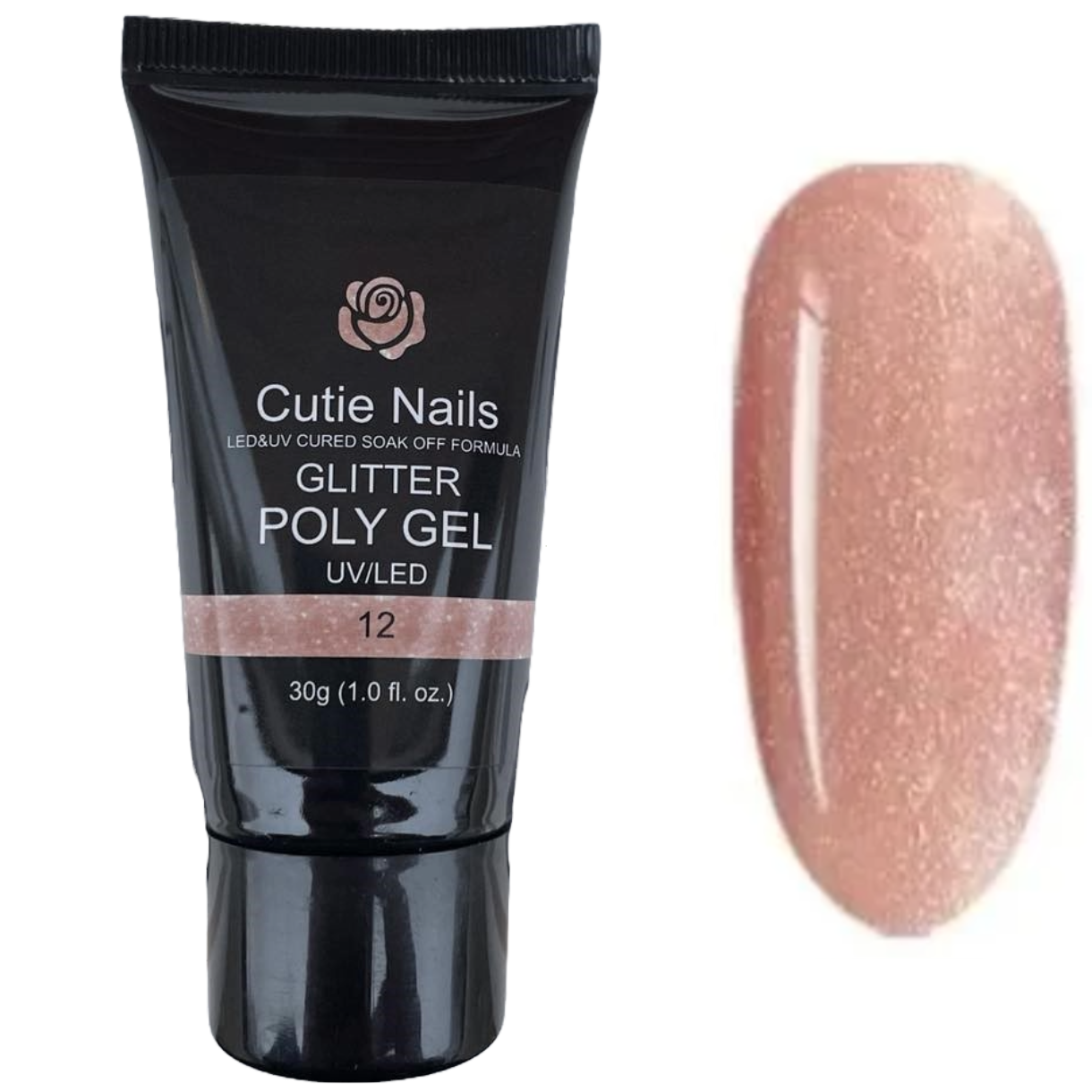 PolyGel Glitter Sunrise 12
